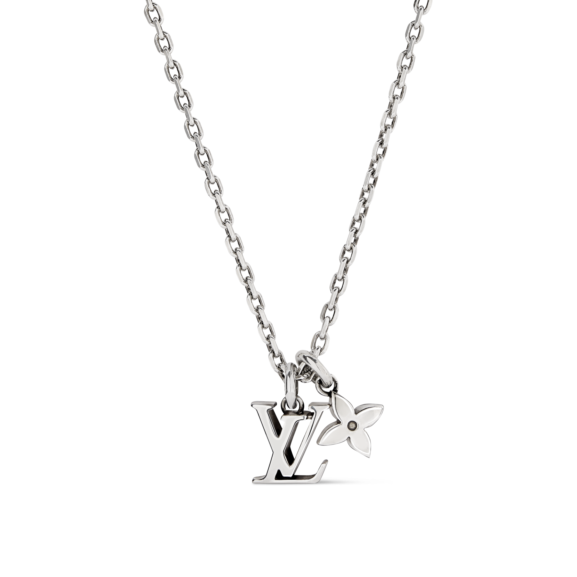 【美品】LouisVuitton LV セーラー　ネックレス　シルバー925 ペンダント・LV セーラー S00｜ルイ・ヴィトン 公式サイト - M03846